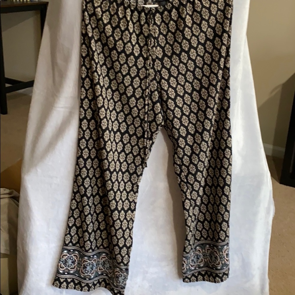 Rue21 tribal print, cotton pants